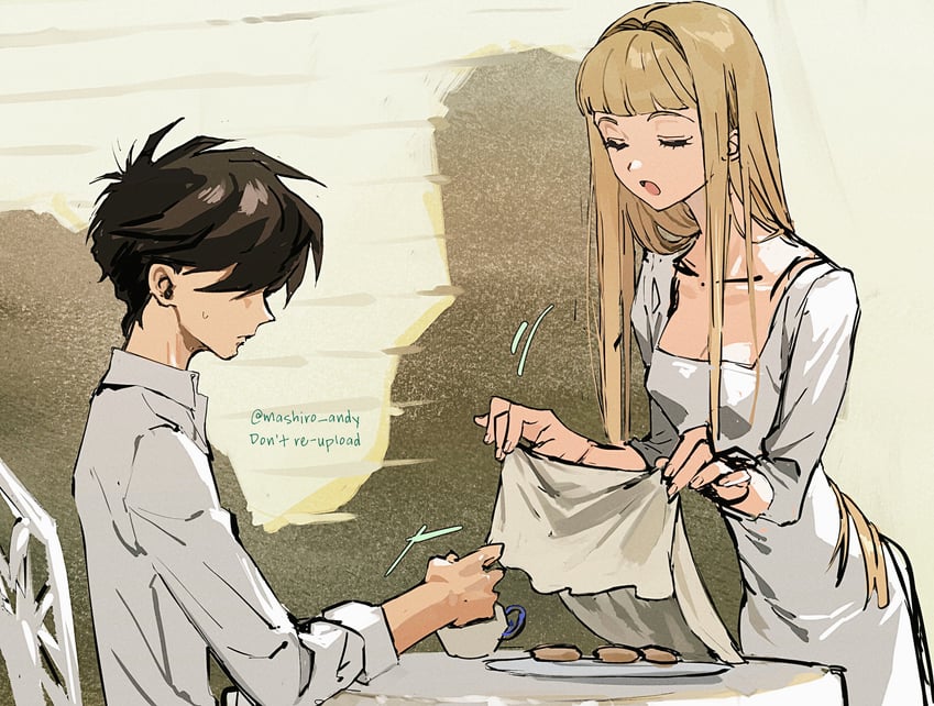 heero yuy and relena peacecraft (gundam and 1 more) drawn by mashiro_andy