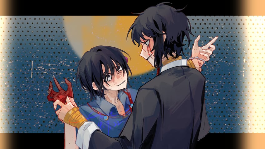 ziche fuzhao and fu shun (touqi guaitan) drawn by eoo_(modali)