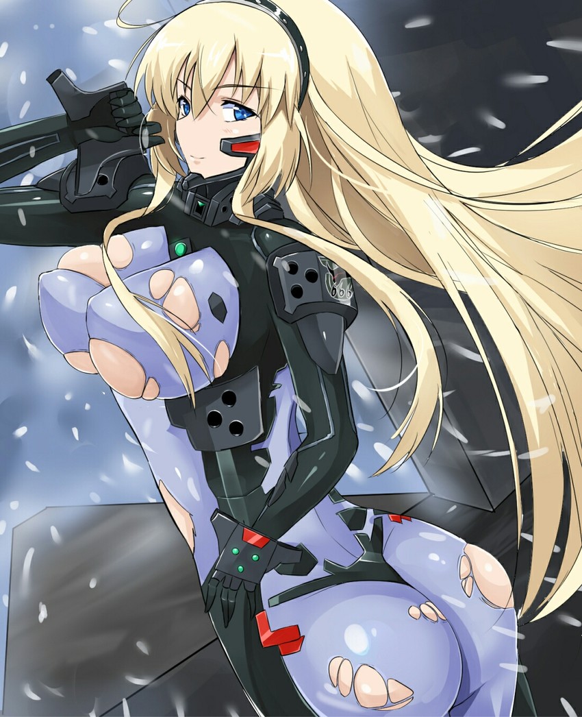 irisdina bernhard (muv-luv and 2 more) drawn by takara_joney