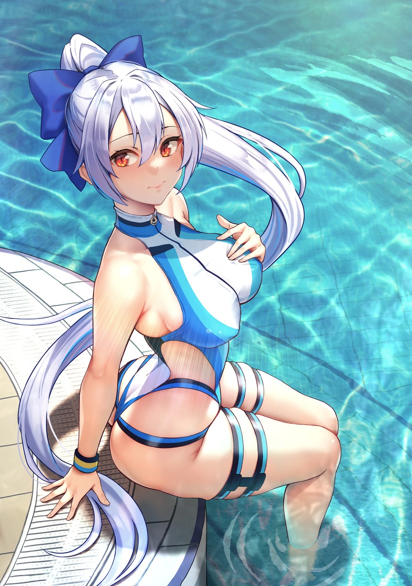 tomoe gozen (fate and 1 more) drawn by solar_(happymonk)
