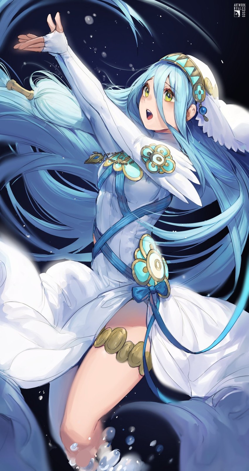 azura (fire emblem and 1 more) drawn by velahka