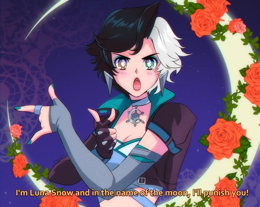 luna snow (marvel and 2 more) drawn by beneceadraws
