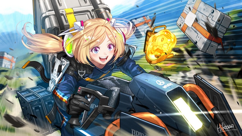 aki rosenthal, sam porter bridges, and rosen-tai (hololive and 1 more) drawn by hikosan
