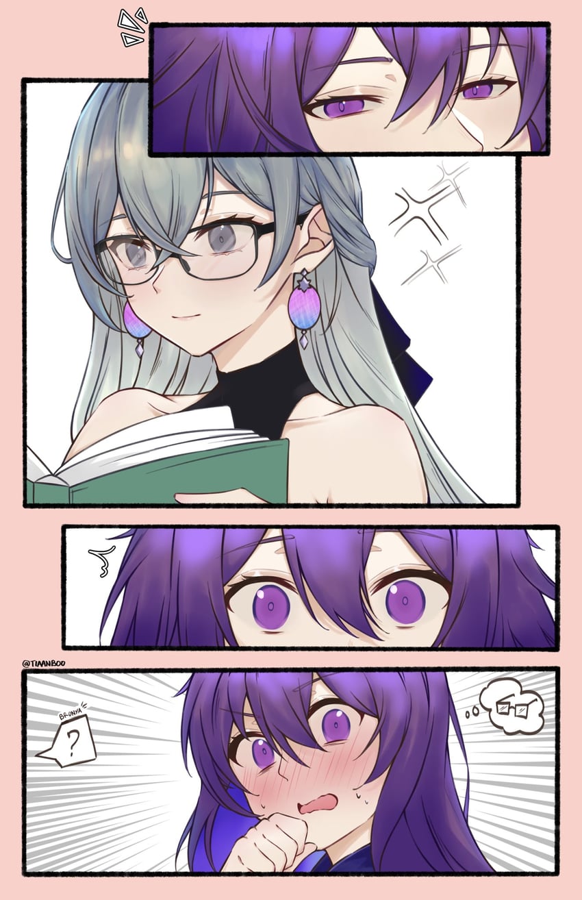 bronya rand and seele (honkai and 1 more) drawn by tiaanboo