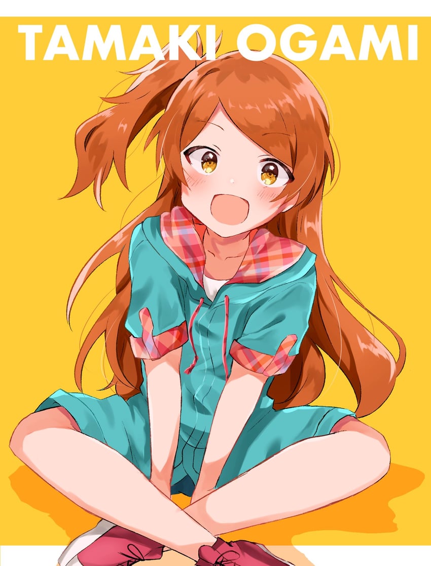 ogami tamaki (idolmaster and 2 more) drawn by meno_(imas_ll)