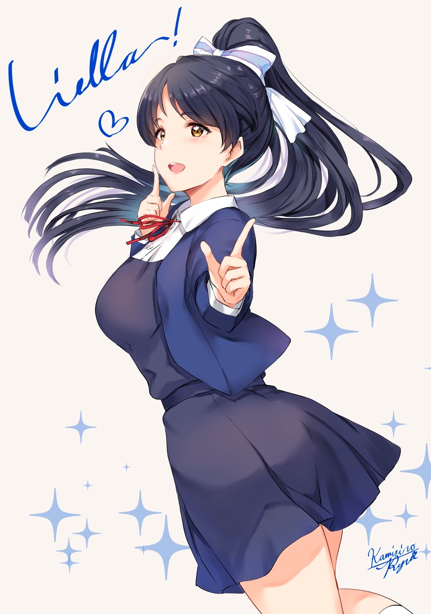 hazuki ren (love live! and 1 more) drawn by kamishiro_ryuu