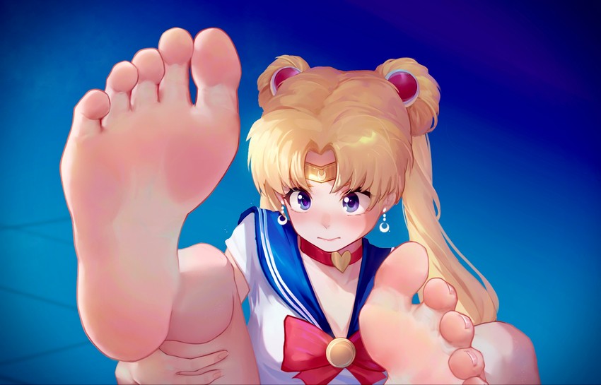 tsukino usagi and sailor moon (bishoujo senshi sailor moon and 1 more) drawn by icecake