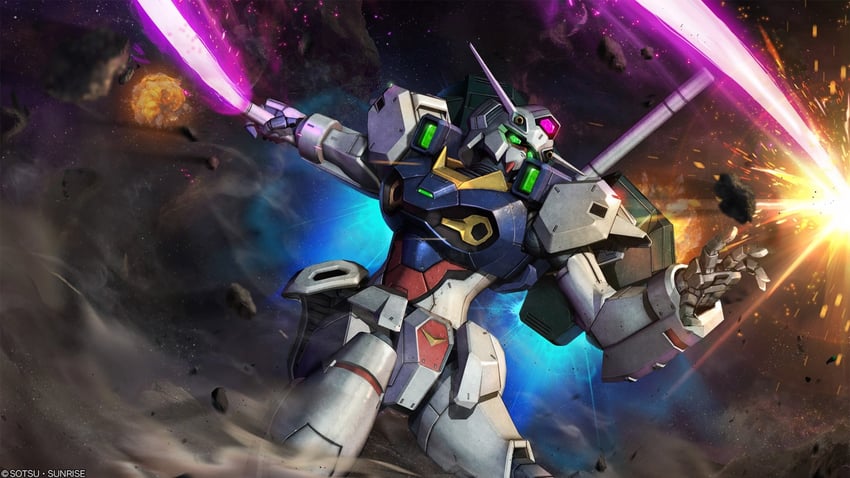 engage gundam (gundam and 3 more) drawn by tenjin_hidetaka