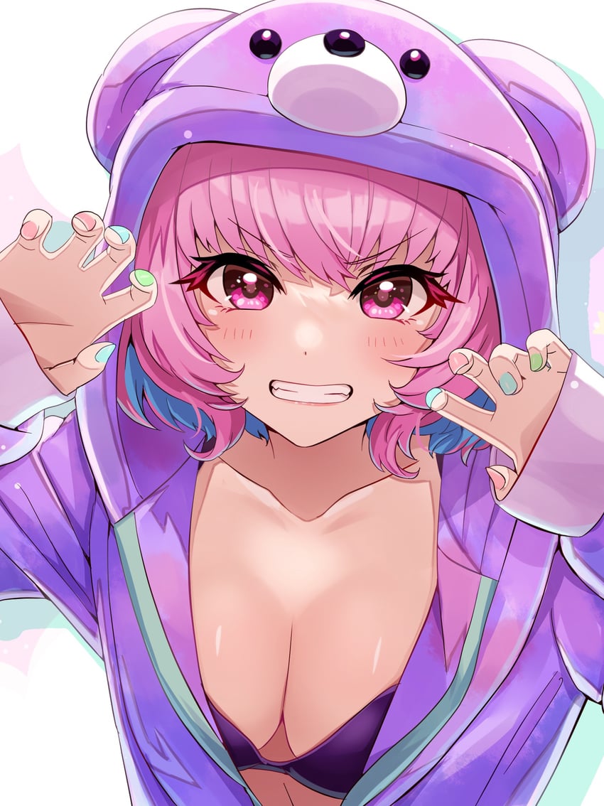 yumemi riamu (idolmaster and 2 more) drawn by sakura_ran