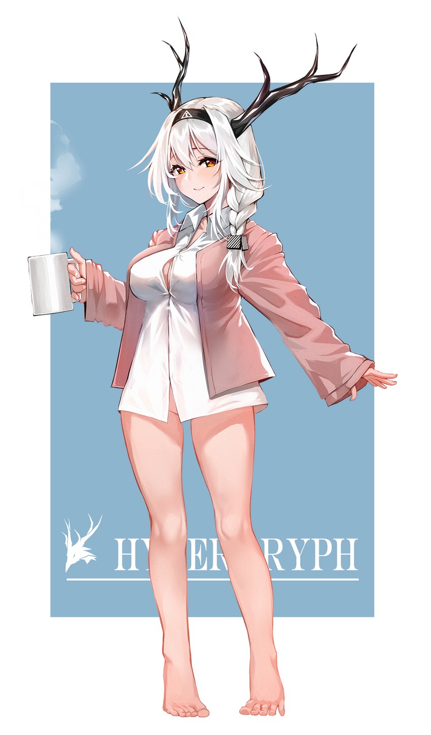 hypergryph (original and 1 more) drawn by bishi_(bishi)