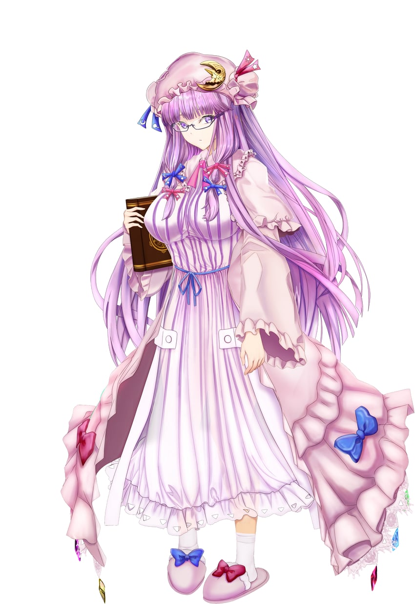 patchouli knowledge (touhou) drawn by tk31