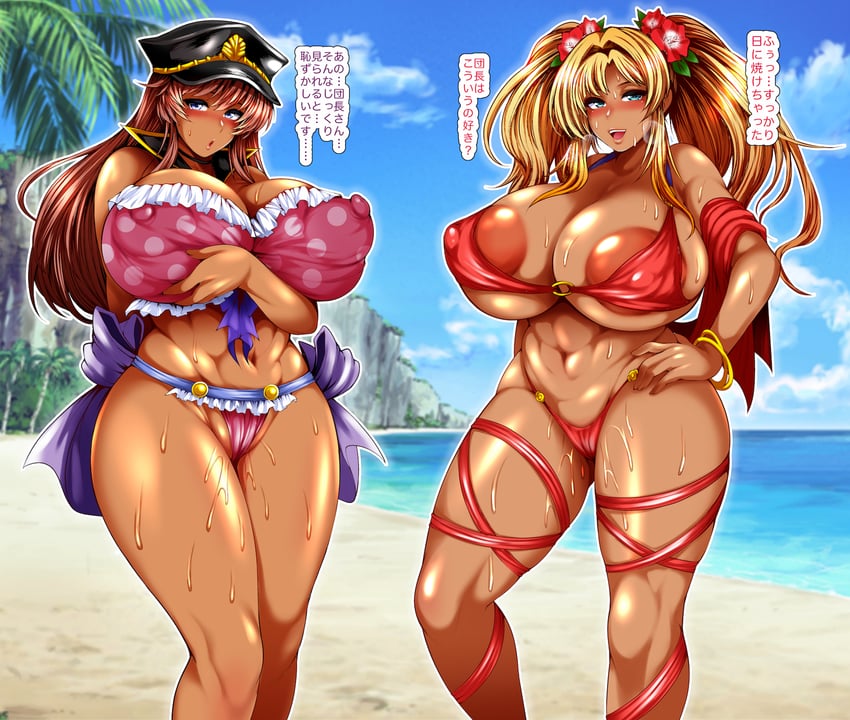zeta and lecia (granblue fantasy) drawn by taihei_tengoku