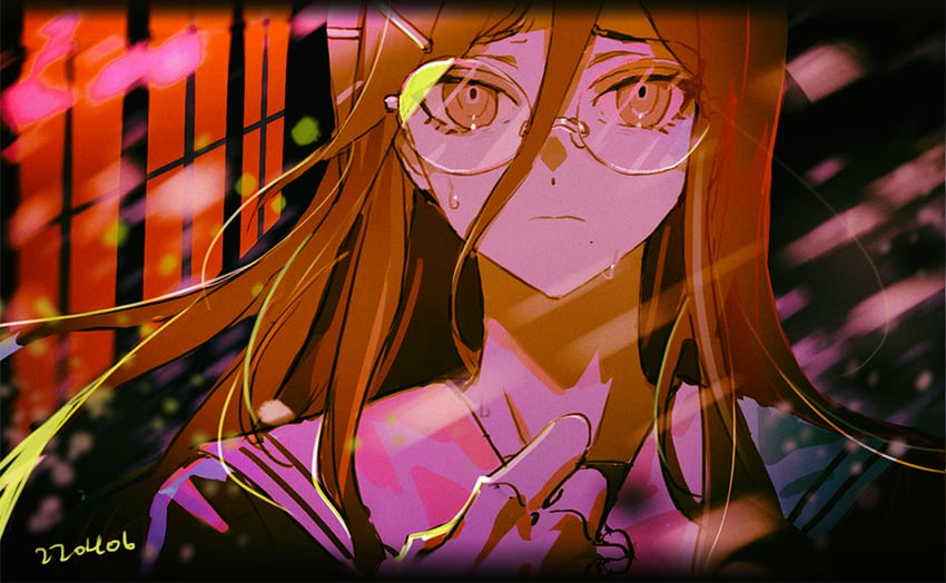 fukawa toko (danganronpa and 1 more) drawn by haun