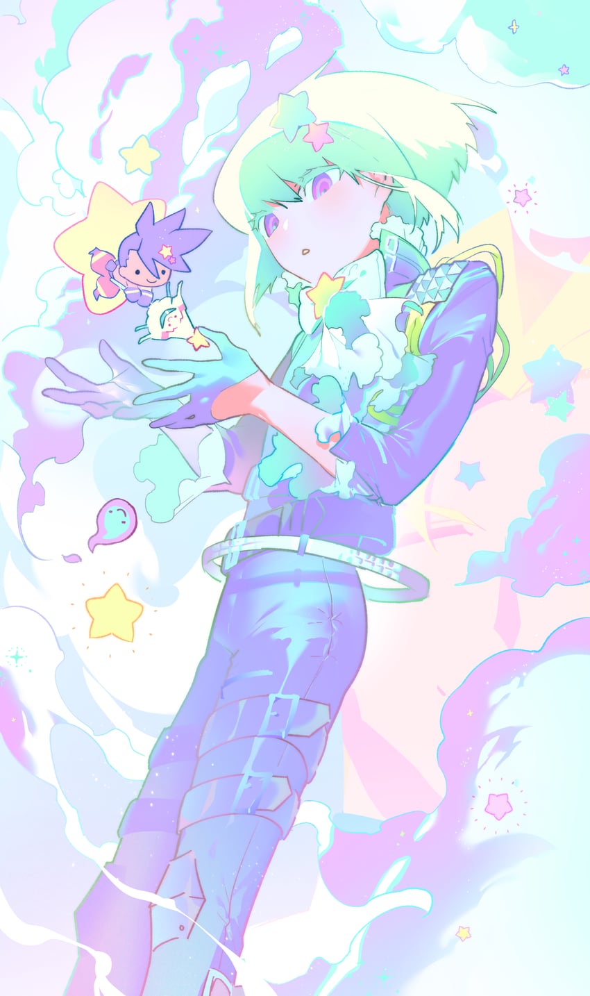 lio fotia and galo thymos (promare) drawn by km_(ksolee1201)