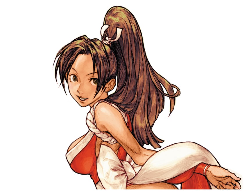shiranui mai (fatal fury and 1 more) drawn by nishimura_kinu