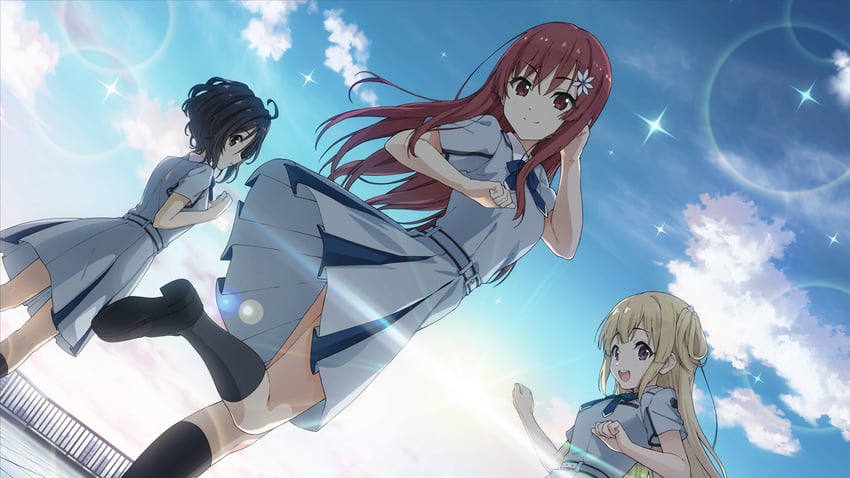 takigawa miu, fujima sakura, and sato reika (22/7 and 1 more)