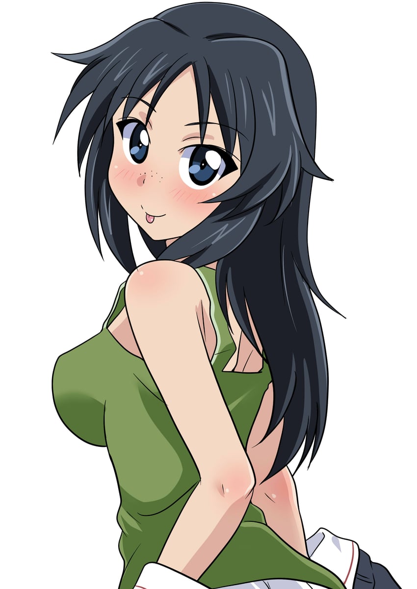 yamagou ayumi (girls und panzer) drawn by wakku_kan