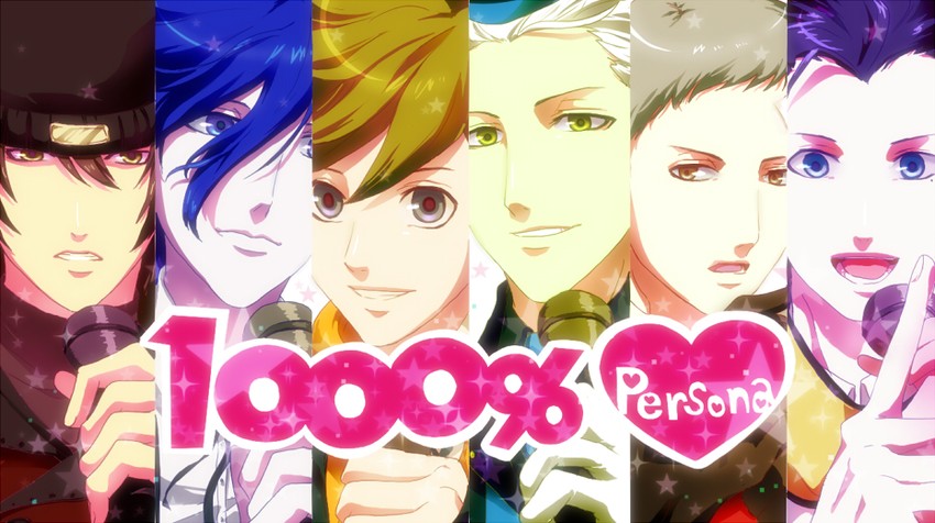 yuuki makoto, sanada akihiko, aragaki shinjirou, mochizuki ryouji, amada ken, and 1 more (persona and 3 more) drawn by 0xax0_(3356979)