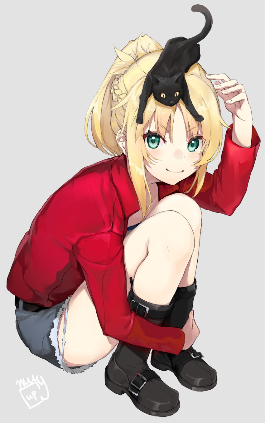 mordred (fate and 2 more) drawn by mugcup