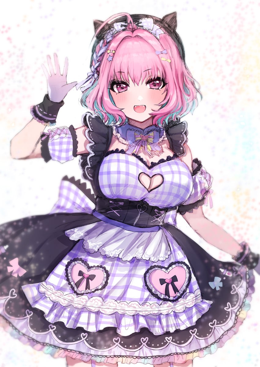 yumemi riamu (idolmaster and 2 more) drawn by kuromitsu_maria
