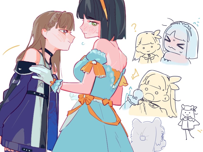 momose ginko and kachimachi kosuzu (love live! and 1 more) drawn by pipi_(m1x_mix)