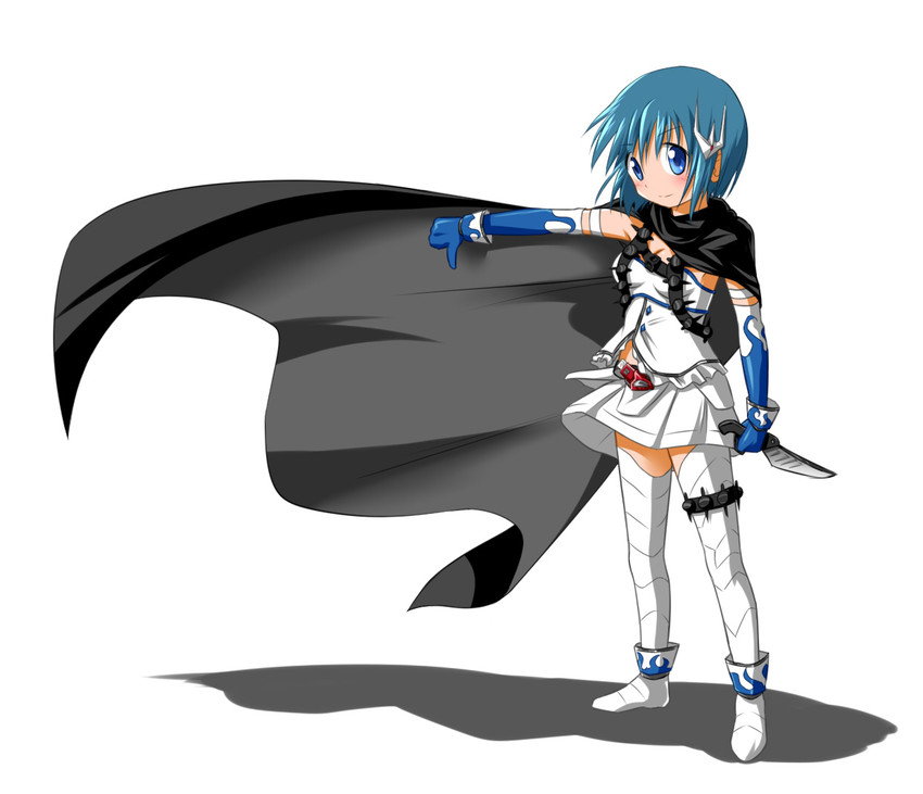 miki sayaka and kamen rider eternal (mahou shoujo madoka magica and 2 more) drawn by kouga_(hipporit)