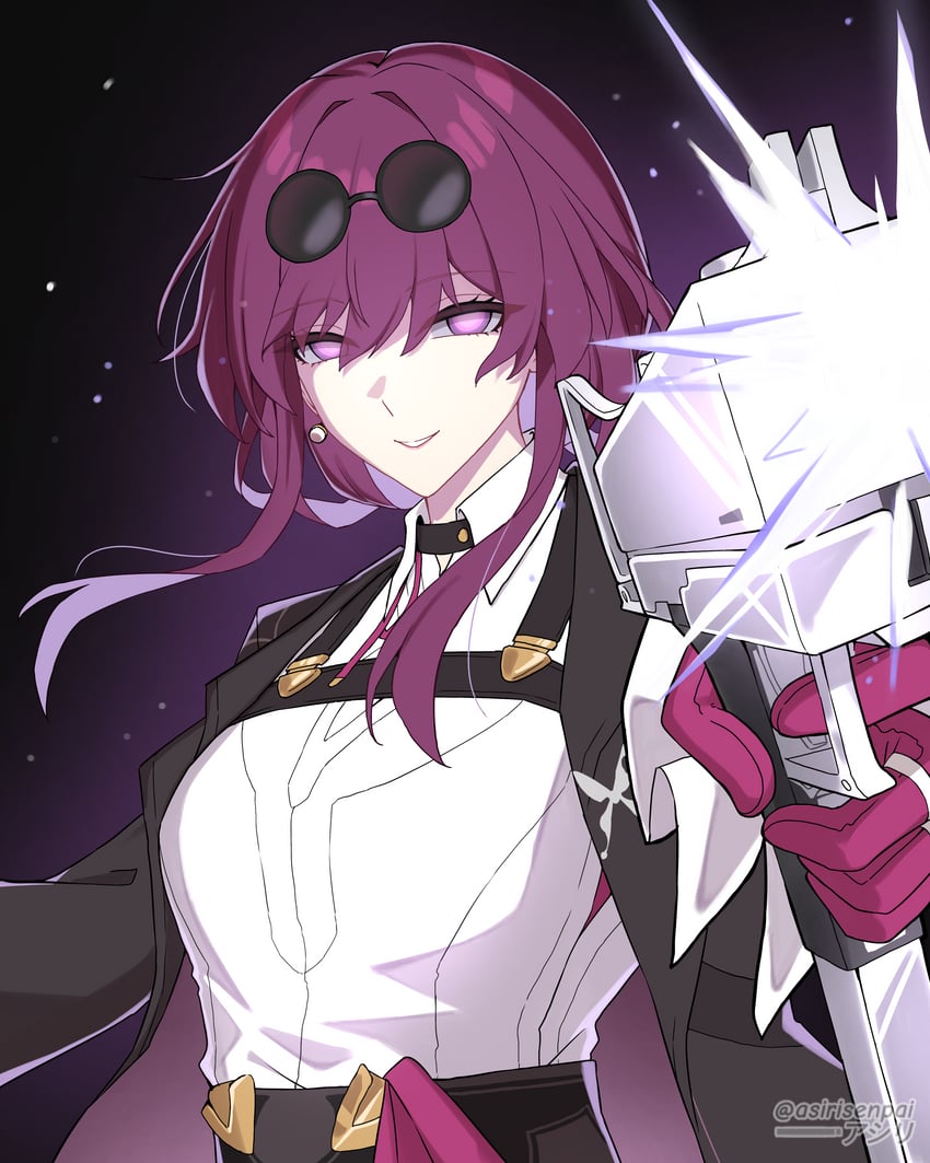 kafka (honkai and 1 more) drawn by asiri_senpai