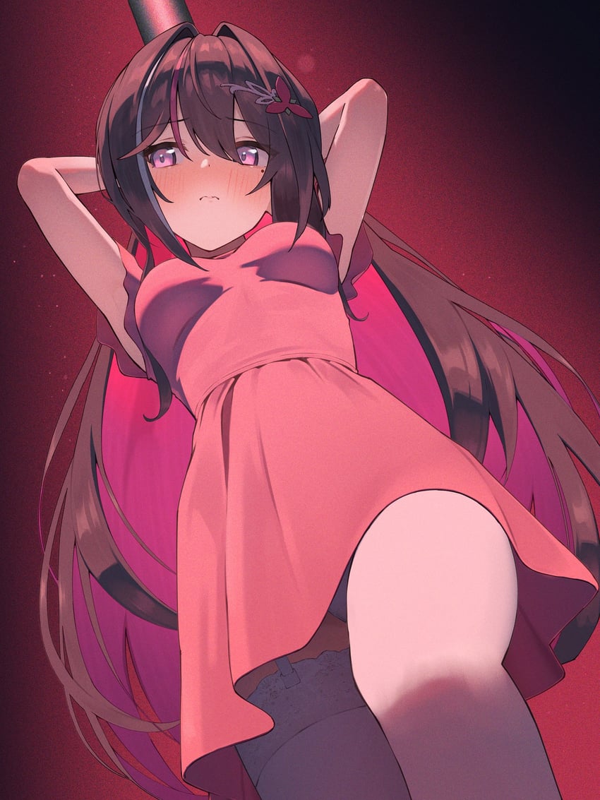 azki (hololive and 1 more) drawn by ecli_xx