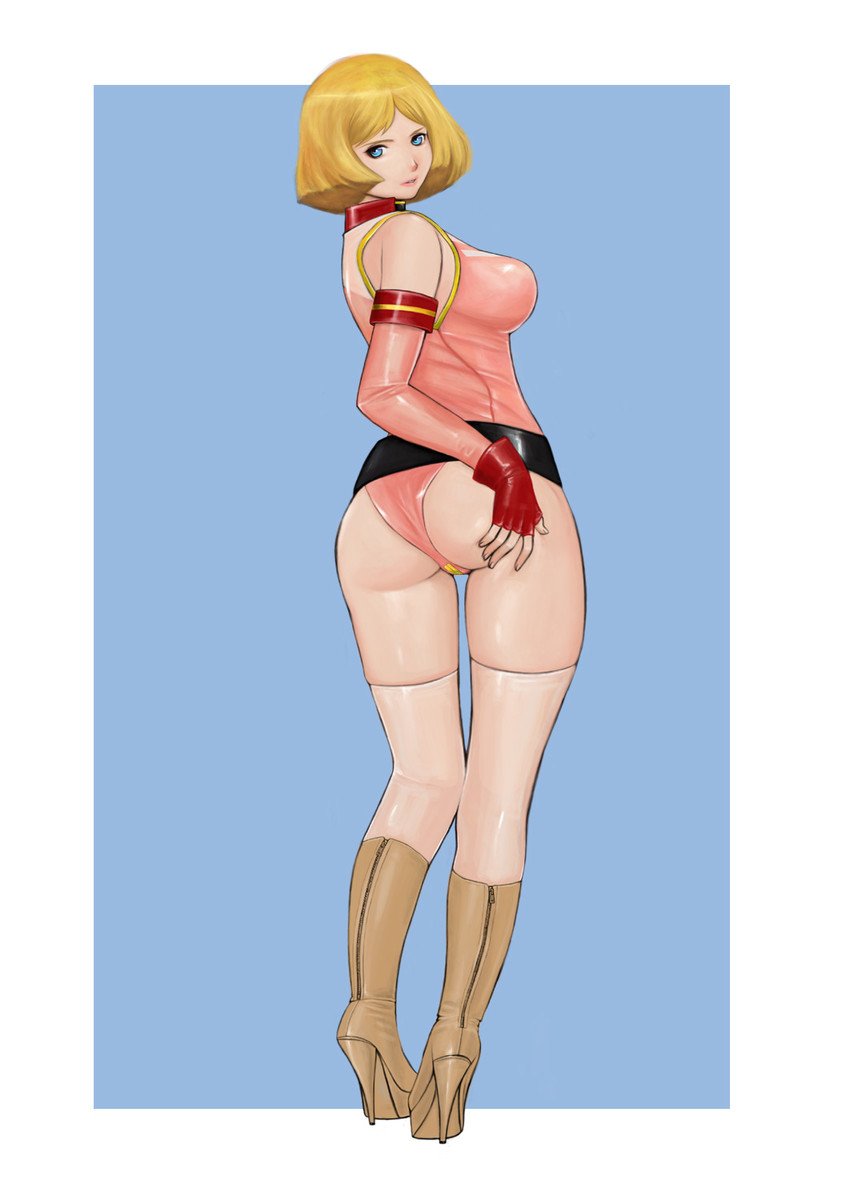 sayla mass and reiko holinger (gundam and 1 more) drawn by komii