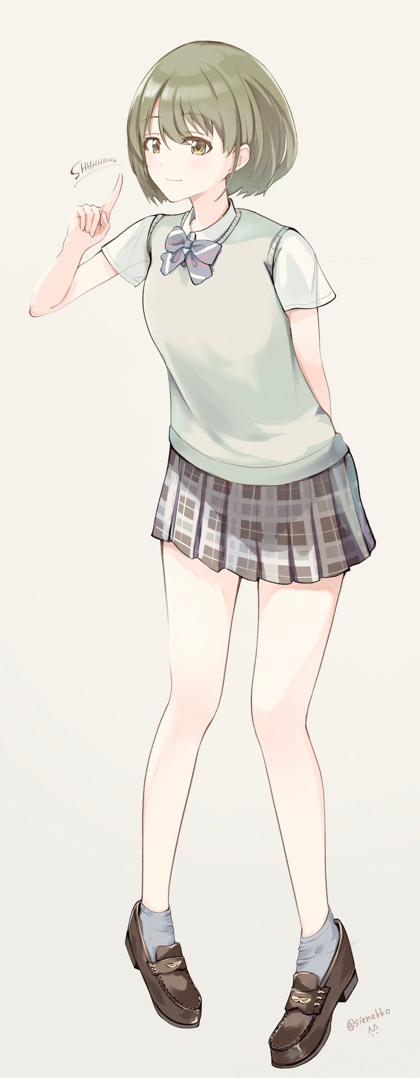 nanakusa nichika (idolmaster and 1 more) drawn by sienekko