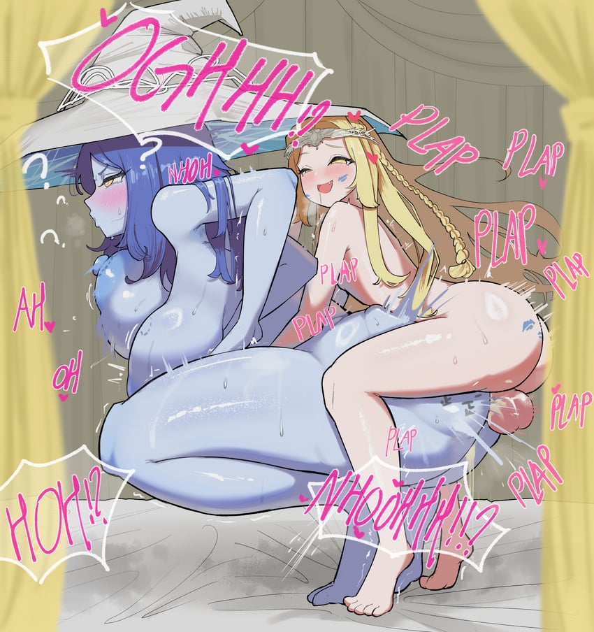 ranni the witch and miquella (elden ring) drawn by q1w2e3r4_(pixiv_75476659)