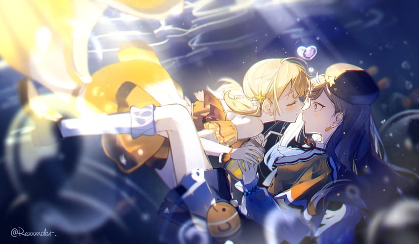 shiraishi an and azusawa kohane (project sekai) drawn by jingzhaowhale