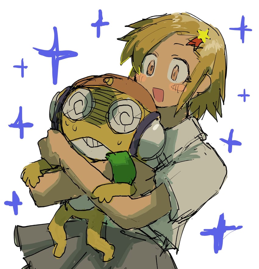 angol mois and kururu (keroro gunsou) drawn by zuma_(yoyoyo0412)