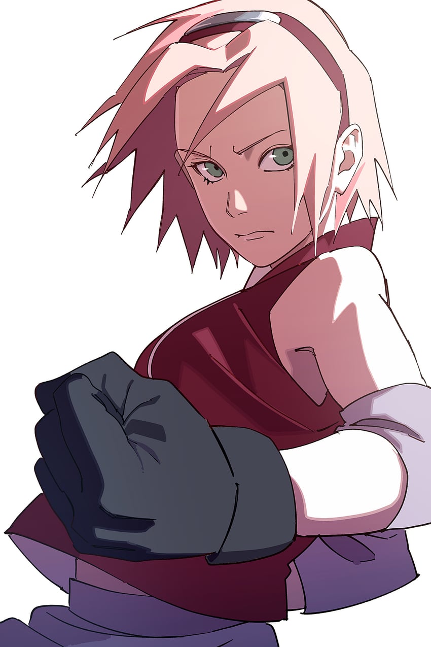 haruno sakura (naruto and 1 more) drawn by pnpk_1013