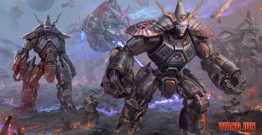 king oni (command & conquer and 2 more) drawn by artify