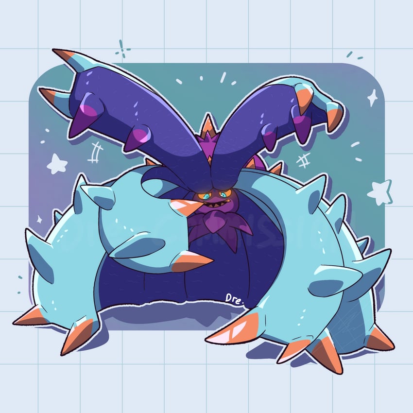 toxapex (pokemon) drawn by yummimayo
