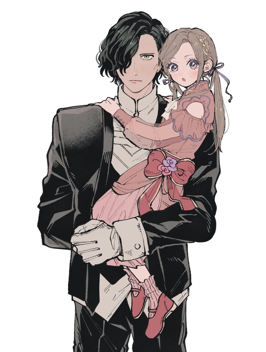 edelgard von hresvelg and hubert von vestra (fire emblem and 1 more) drawn by rn_(kicakabe)