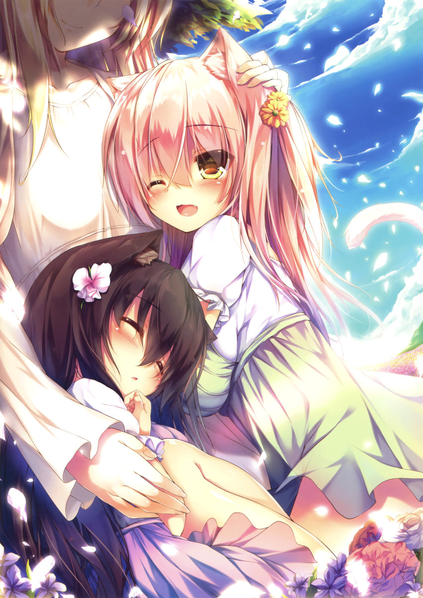 shia flatpaddy and mia flatpaddy (original) drawn by syroh
