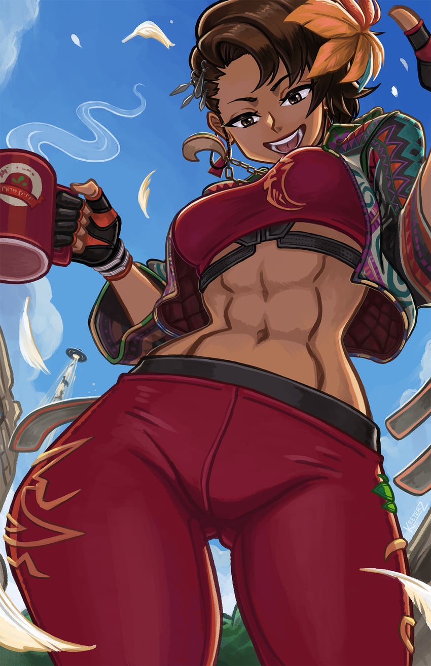 azucena milagros ortiz castillo (tekken and 1 more) drawn by keeterz