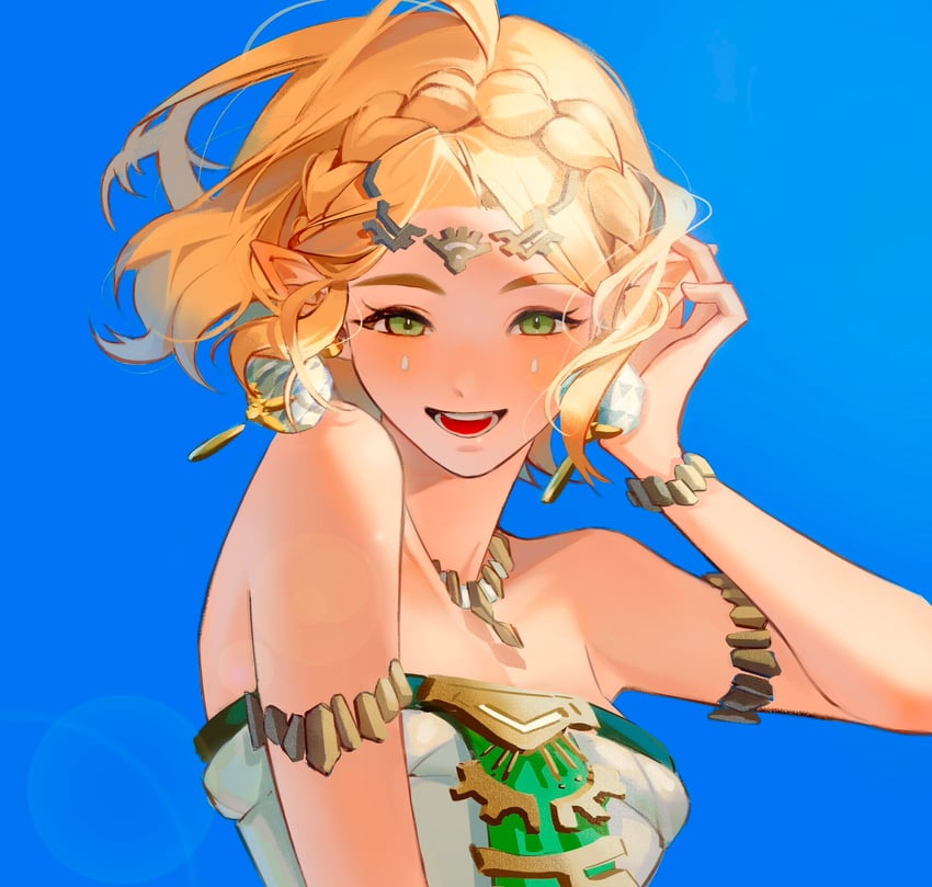 princess zelda (the legend of zelda and 1 more) drawn by hireath_21