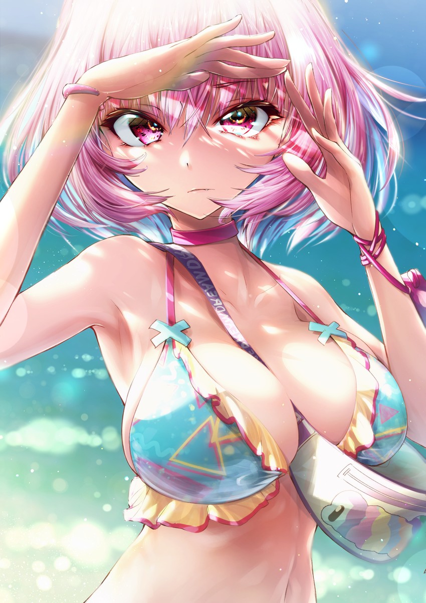 yumemi riamu (idolmaster and 1 more) drawn by cluseller