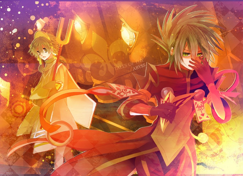 ion and sync (tales of and 1 more) drawn by asrhion
