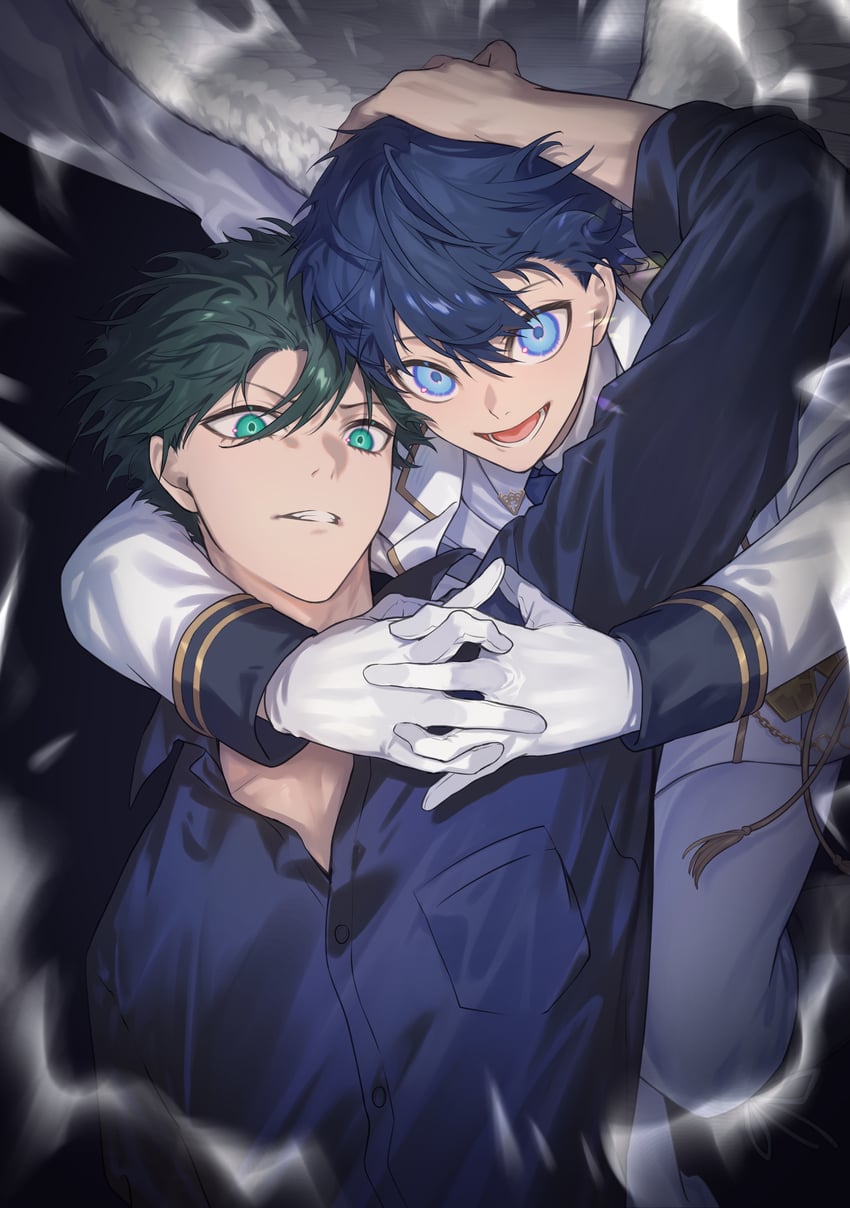 itoshi rin (blue lock) drawn by udality