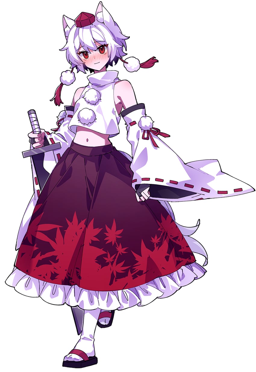 inubashiri momiji (touhou) drawn by ssm_(ssm82048039)