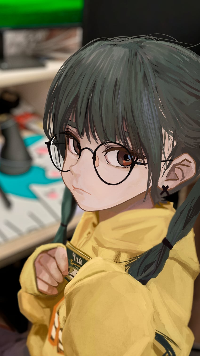 sasha (original) drawn by servachok