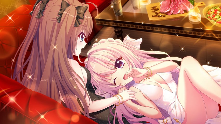 shikimiya aone and shiratori amaha (re:stage!) drawn by izumi_tsubasu