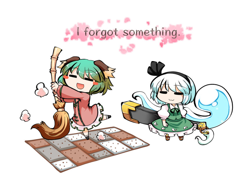 konpaku youmu and kasodani kyouko (touhou) drawn by kashuu_(b-q)