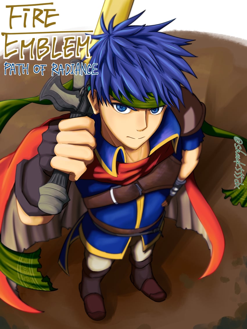ike (fire emblem and 1 more) drawn by showk555dx