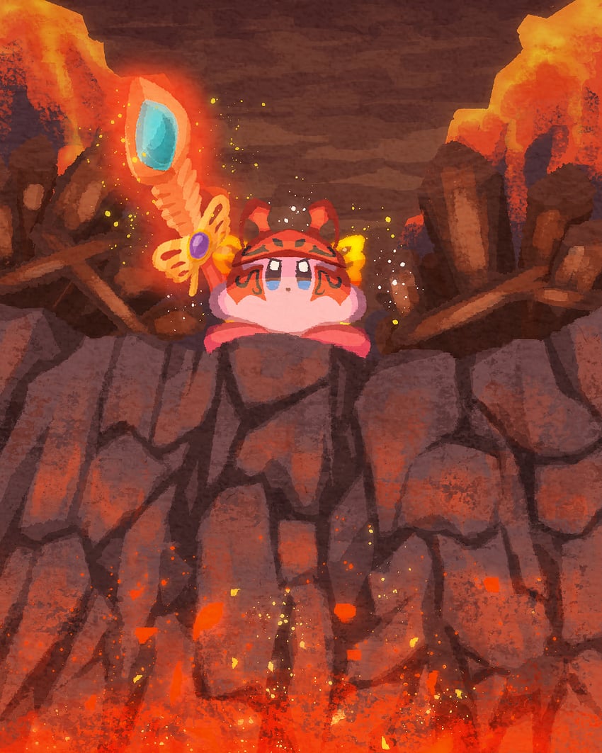 kirby, morpho knight, sword kirby, and morpho knight sword kirby (kirby and 1 more) drawn by miclot