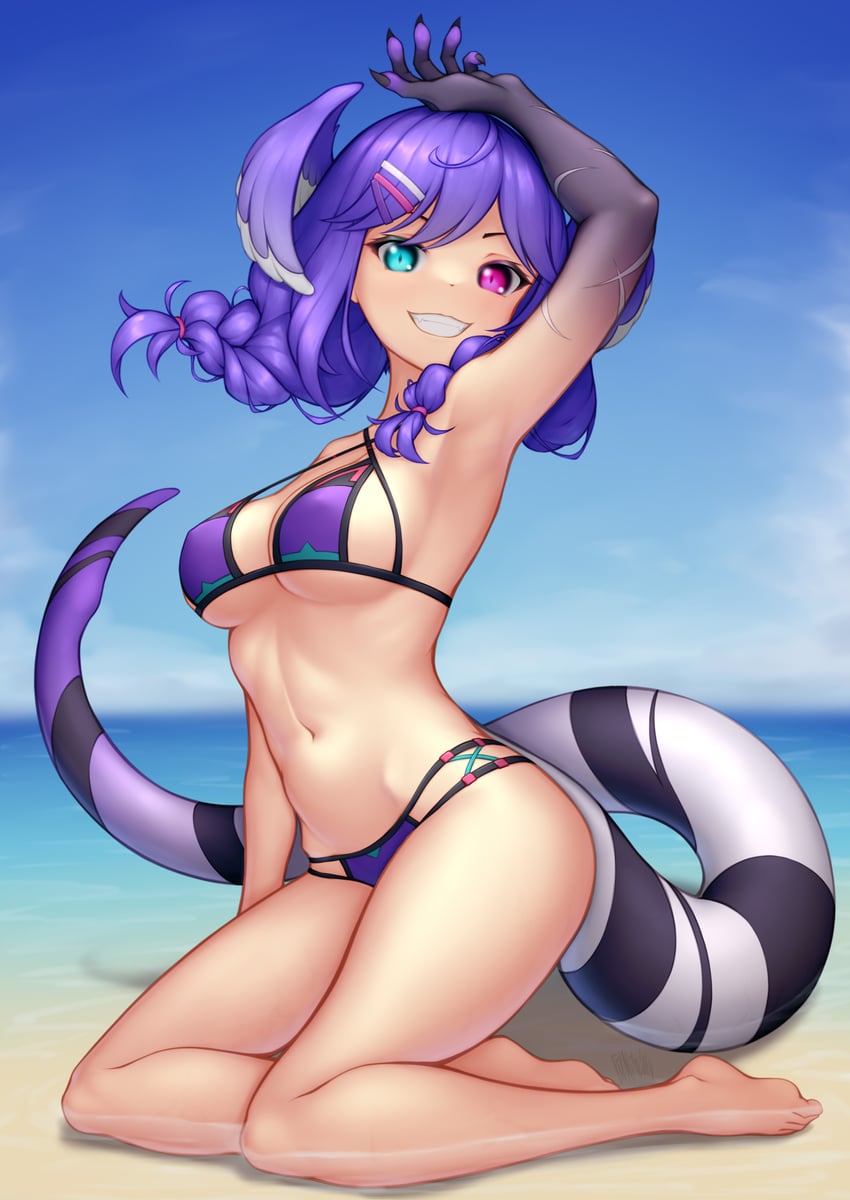 selen tatsuki (nijisanji and 1 more) drawn by nitrus